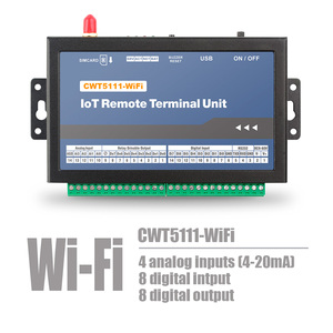 CWT5111 8DI 4AI 8DO Gsm Gprs 4g Wi-Fiリモートデータ収集モジュールRtuモデムサポートM2Mアプリケーション - Product Image 4