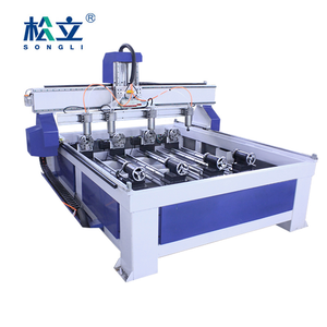 木质桌腿多头3d木工机床4轴数控刳刨机 - Product Image 5