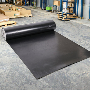 カスタマイズされたゴムシートロールネオプレンSBR NBR EPDM 65ショアエージング抵抗切削加工サービス - Product Image 1