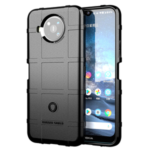 Sağlam kalkan İnce telefon kılıfı Nokia 8.3 için ağır darbeye dayanıklı askeri sınıf Anti-Fall ve kamera koruma fonksiyonlu kabuk - Product Image 2