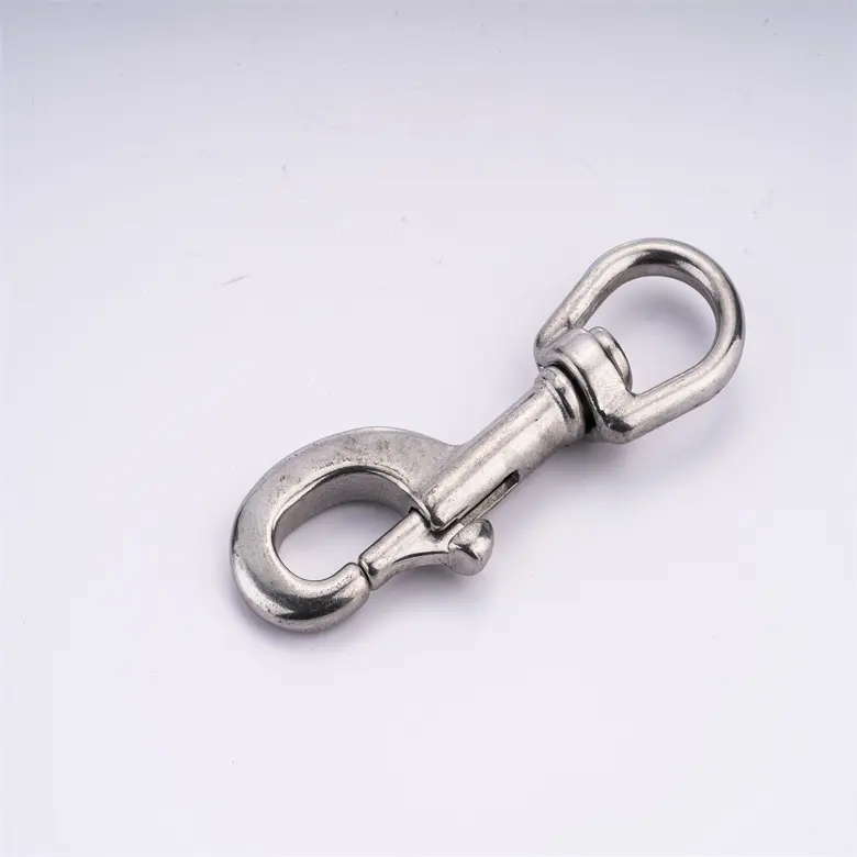 Superior Quality Square Eye Swivel Bolt Snap Hook Diving Clip Marine Yacht Rigging