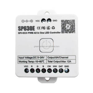 Контроллер SP630E ARGB RGBW RGB CCT DIM PWM SPI все в одном Смарт-приложение пульт дистанционного управления DC5-24V Светодиодная лента неоновый свет контроллер - Product Image 4