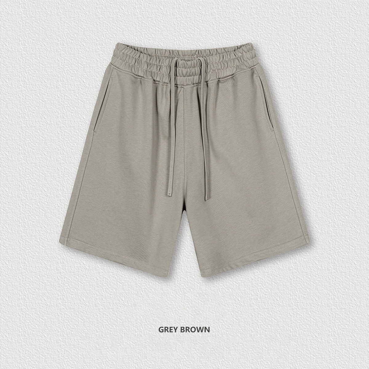GREY BROWN-Pantalones Cortos
