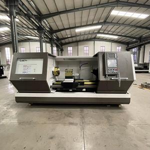 中国Cnc旋盤フラットベッドCNC旋盤金属用水平Cnc旋盤プログラミング - Product Image 4