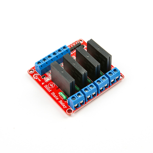 Módulo de relé de estado sólido de 4 canales, alto nivel, 2A, 240V, 5V - Product Image 1