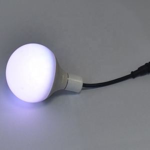 หลอดไฟ LED ทรงกลม DMX RGB 80mm ควบคุมเพลงได้ - Product Image 1