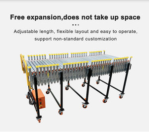 O-belt Motor Power Roller Conveyor Motorized Flexible Roller Conveyor for <strong>Loading</strong> <strong>and</strong> <strong>Unloading</strong> - Product Image 4