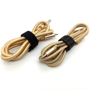 Bridas para cables en forma de T reutilizables con logotipo personalizado, correas multiusos para cables de gancho y bucle, bridas para cables, organizador de cables para el hogar y la Oficina - Product Image 4