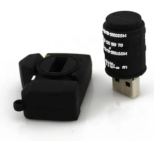 高品质64GB硅胶u盘大容量全容量闪存u盘2.0接口新设计盒好价格 - Product Image 5