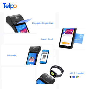 Смарт-устройство 4G, портативная система сканера штрих-кодов, Android, мобильный POS-терминал с принтером - Product Image 4