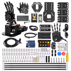 Hiwonder UHand AI vizyon biyonik Robot kiti spor eğlence programlama Robot somatosenssensory eldiven eğitim için App kontrolü