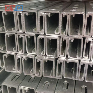 Pre-galized unistrut strut ช่องทาง unistrut unicanal Canal de puntal
