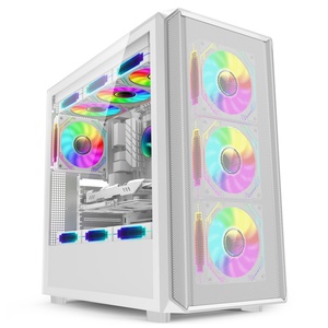 最新デザインのコンピューターハードウェアとアクセサリーEATXPCゲーミングコンピューターケースビジネスゲーミングケースキャビネット - Product Image 2