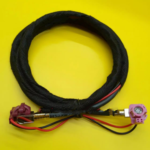 Araba NBT ekran EVO CID Video kablosu <span class=keywords><strong>BMW</strong></span> F10 F20 F25 F30 F15 için güçlendirme trafo