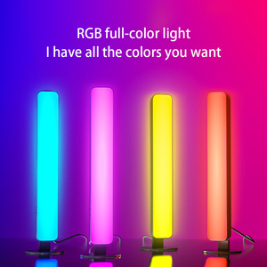 USB LED çubuk süslemeleri gece işıkları uzaktan kumanda müzik ritim ortam lambası 4 dinamik modları ile RGB Bar ışığı bilgisayar için sahne - Product Image 4