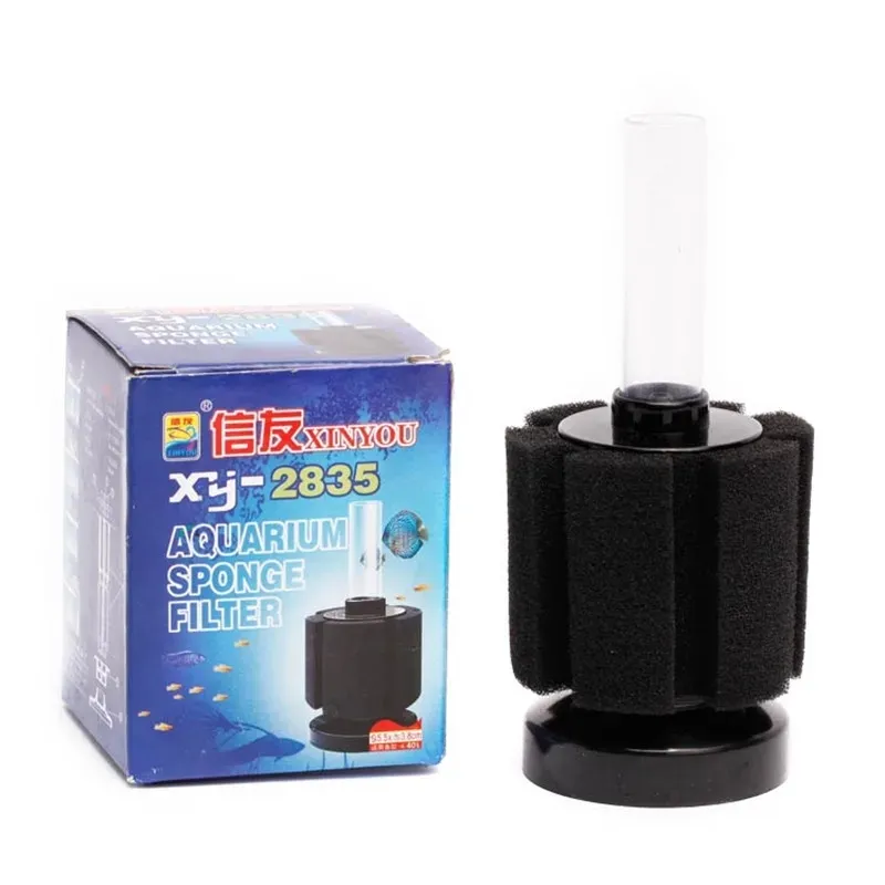 Bio Éponge Fiter Coton Aquarium Fry Betta Crevettes Nano Fish Tank Étang Filtre Filtration Mousse xy-2835