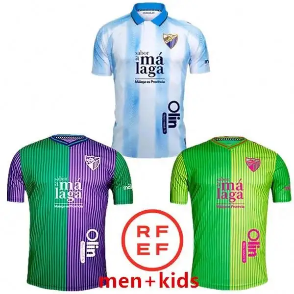 Camisetas de fútbol 23/24 CF Málaga 2023/2024 lejos JUANPI Luis Muñoz ADRIAN Camiseta de fútbol Burgos Casas Juankar camiseta de fUtbol