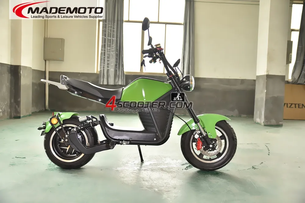 Toptan yeni tasarım güçlü güçlü Coc CHOPPER Motor 2000w Scooter elektrikli motosiklet