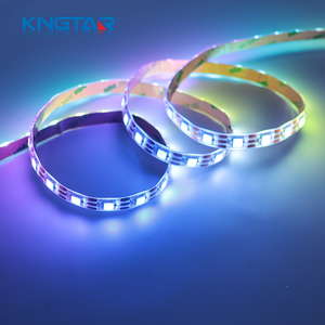 Digital adressierbarer RGB-LED-Streifen Anpassbare Beleuchtungs lösung mit Bluetooth-Fernbedienung SK6812 IC