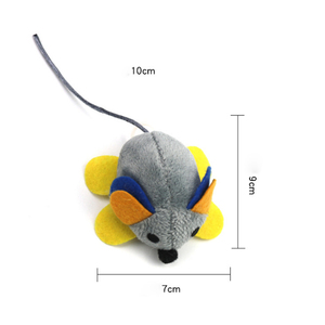 ของเล่นหนูบ้านสำหรับสัตว์เลี้ยง,หนูบ้านตุ๊กตาหนูสั่นอัตโนมัติของเล่นดึงแหวนของเล่นสั่นสำหรับสัตว์เลี้ยง - Product Image 3