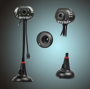 <strong>Computer</strong> Webcam Live Broadcast Teaching Drive-free Built-in Microphone Belt Fill Light Online Class Examination Portrait Recogni - Product Image 2