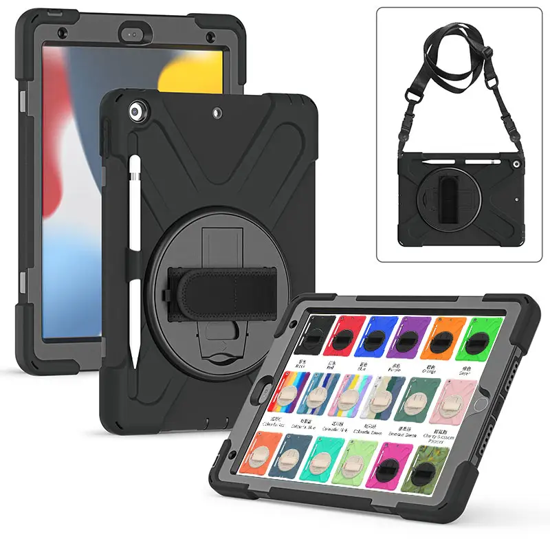 Funda de tableta de 10,2 pulgadas para iPad de 9. ª generación, accesorios, funda con soporte para bolígrafo