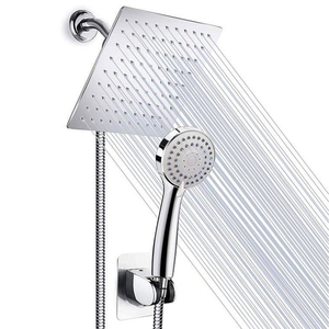 Sanipro bán buôn Chất lượng cao phòng tắm áp lực tiết kiệm nước vòi hoa sen đầu Combo Set, mưa đầu phun với cầm tay vòi hoa sen - Product Image 5