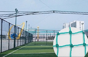 Naylon/HDPE futbol/futbol/tenis/kriket/beyzbol için özelleştirilmiş güvenlik ağı - Product Image 5
