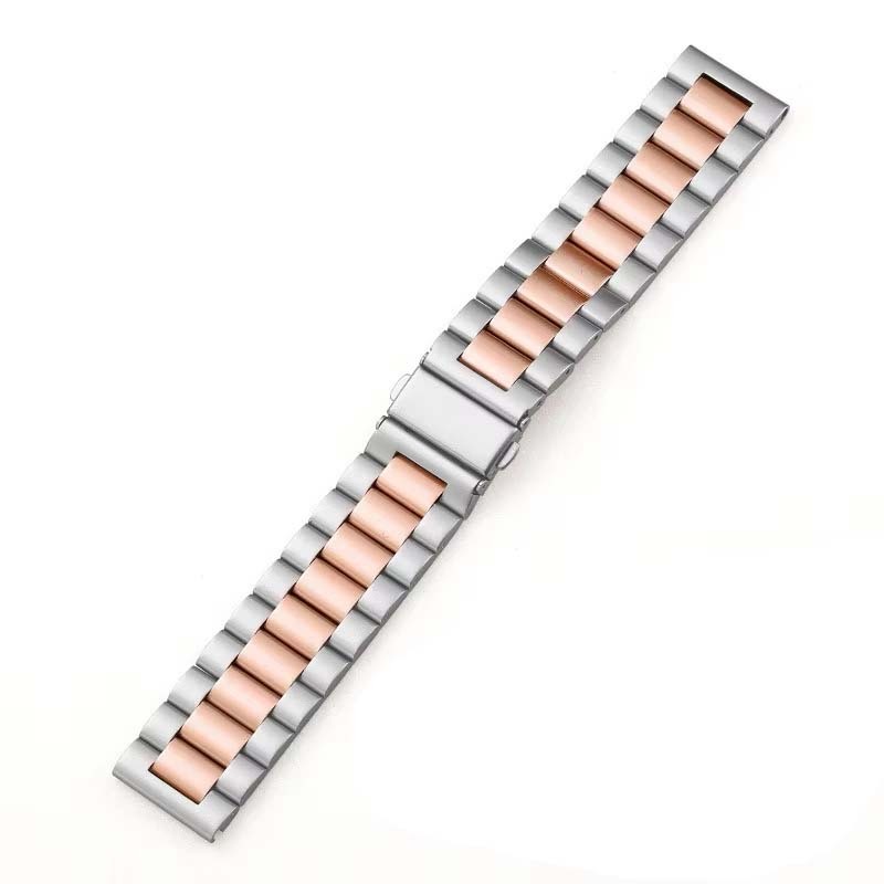 Silver interwoven rose gold