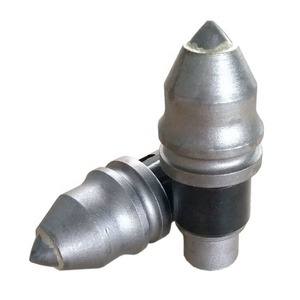 Round Shank <strong>Chisel</strong> <strong>Bits</strong> BKH78 Conical Cutting Tools with Bullet Teeth for Foundation Drilling - Product Image 4