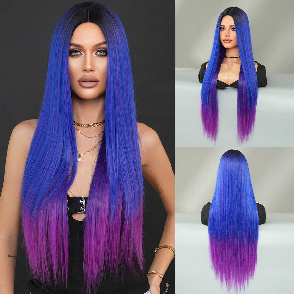 Dreamy purple and blue