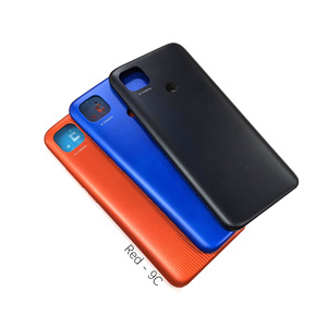 小米红米9 9A红色9C 9t电池后壳盖后门塑料板DEPALAI外壳 - Product Image 3