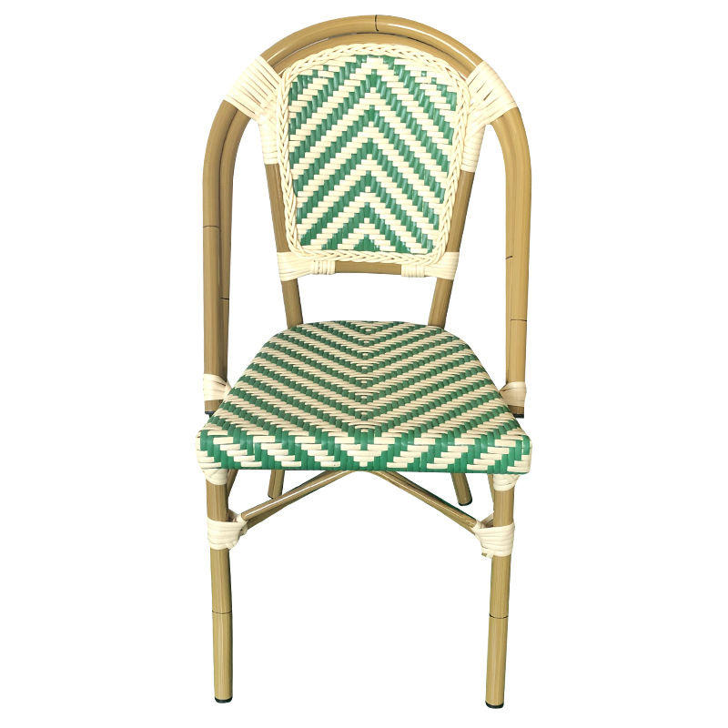 Fancy green-beige-white chairs