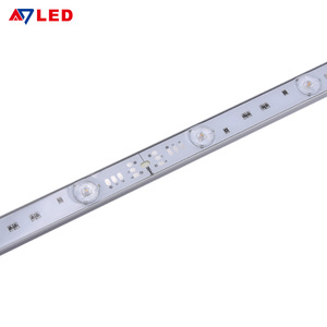 DC24V IP 67 su geçirmez arka ışık ayarlanabilir CCT LED çubuk dağınık yansıma 12LEDs ışıklı işaret kutusu için sert şerit LED - Product Image 4