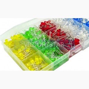 17 types of kit box LED3MM5MM310PCS620PCSTO92screwIC socketswitchbutton <strong>LED</strong> 5color <strong>5MM</strong> set17 LED3MM5MM310PCS620PCSTO9 - Product Image 1
