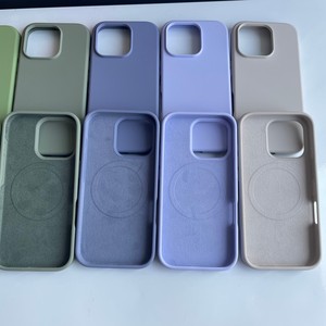 Orijinal manyetik iPhone kılıfları 16 15 14 13 12 11 Pro Max artı kablosuz şarj kılıf sıvı silikon kapak aksesuar - Product Image 3
