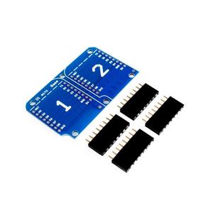 Double Socket Dual <strong>Base</strong> <strong>Shield</strong> for D1 Mini NodeMCU ESP8266 - Product Image 1