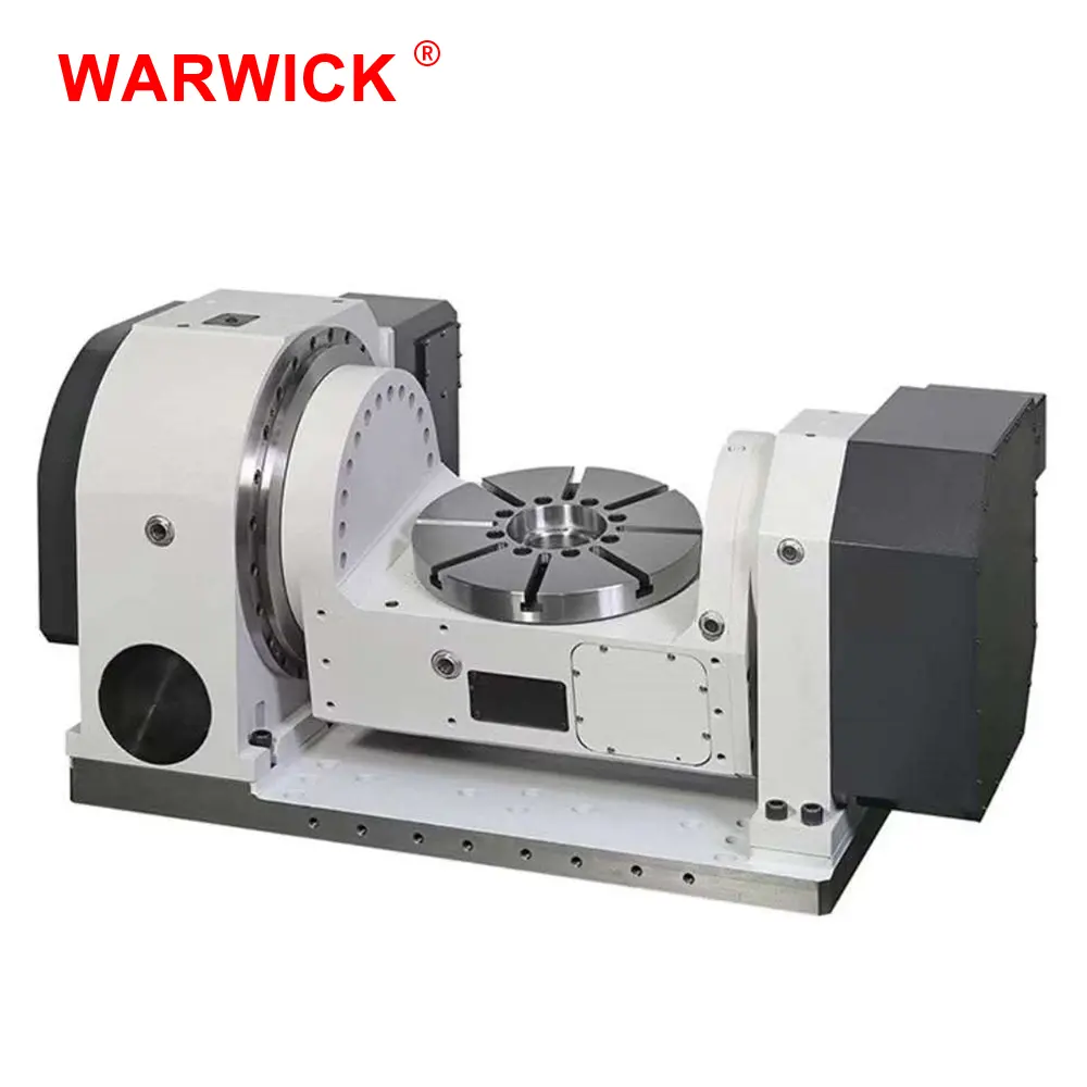 Taiwan made 5th axis cnc rotary table for cnc milling machine