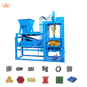 Máquina para fabricar bloques de hormigón Máquina semiautomática para fabricar bloques de ladrillo - Product Image 5