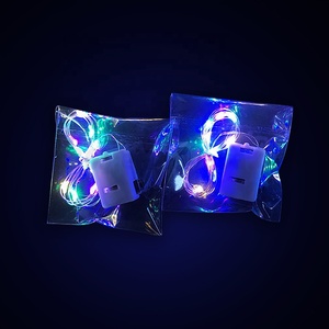 LED-Mini-3-Funktions-Kupferdraht-Lichter mit Akku Valentinstag Dekoration mehrfarbig hängende LED-Feenlichter Zeichenfolge Licht - Product Image 5