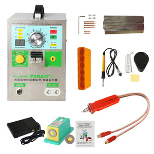 4 in 1 220V SUNKKO 709AD+ Pulse Battery <strong>Spot</strong> <strong>Welder</strong> for 18650 Battery Pack Welding Machine with Welding Pen