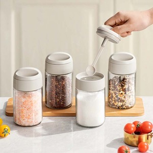 Đa Chức năng định lượng muối giấy Shaker có thể đo gia vị chai nhà bếp gia vị tổ chức với khả năng mở rộng muỗng - Product Image 1