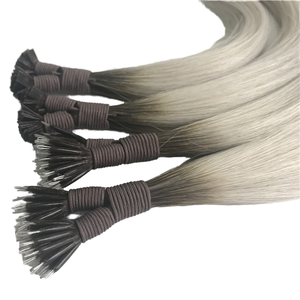 2025 yeni varış beyaz Keratin Nano ITip 100% doğal dalga Remy saç ekleme ham çift çizilmiş boyalı yeni stil K düz F I U İpucu - Product Image 2