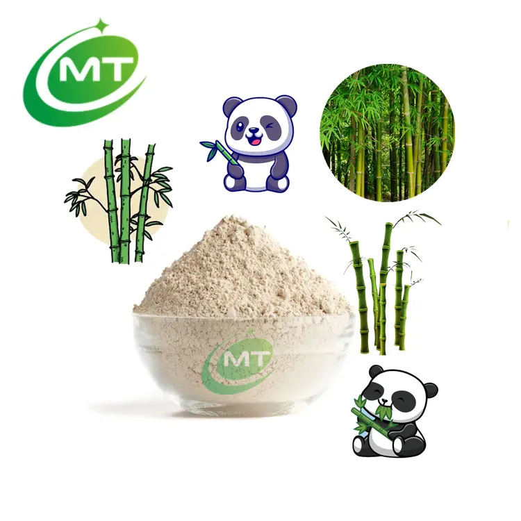 Amostra grátis Alta qualidade Bamboo Fiber Powder Food Grade Natural Bamboo Fiber Flour