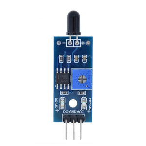 LM393 3-poliges IR-Flammen erkennungs sensor modul Brandmelder-Infrarot-Empfänger modul - Product Image 4