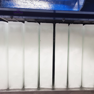 Máquina para hacer bloques de hielo industrial con diseño en contenedor Hefforts, fabricante de bloques de hielo de 5 toneladas con servicio a largo plazo
