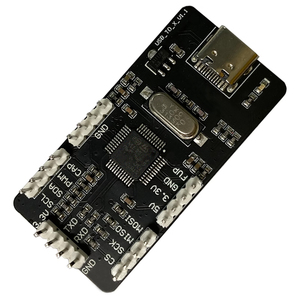 USB_TO_XデバッグUSB-SPIホストI2Cスレーブ7ビット10ビットアドレスIICシリアルUART周波数PWM出力入力キャプチャ - Product Image 1