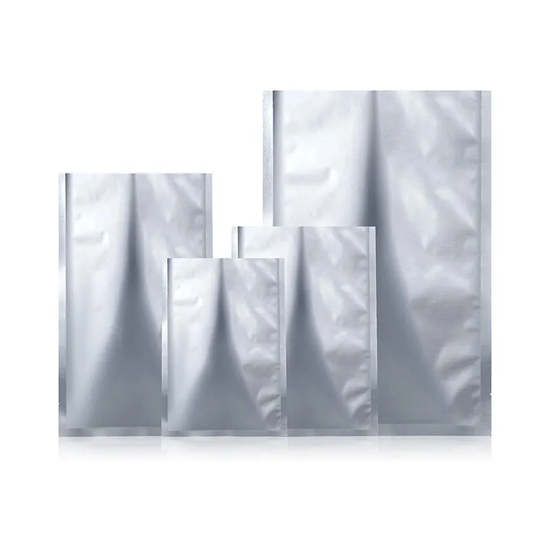 Sacos magnéticos três sacos de vedação lateral, saco de folha de alumínio selados a vácuo para embalagem de alimentos