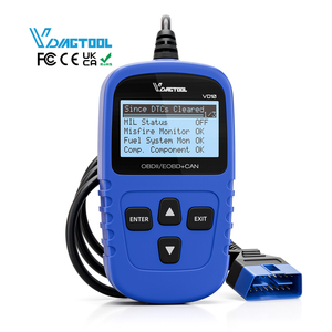 VDIAGTOOL VD10车载诊断2扫描仪读码器读取清除故障码实时数据冻结帧DTCs查找汽车诊断工具 - Product Image 1