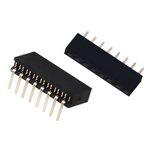 Female <strong>Header</strong> 1.0mm 1.27mm 2.0mm 2.54mm Pitch 2-40P Single Row Straight Needle SMD/<strong>SMT</strong> Straight Plug-in Female <strong>Header</strong> Connector - Product Image 2